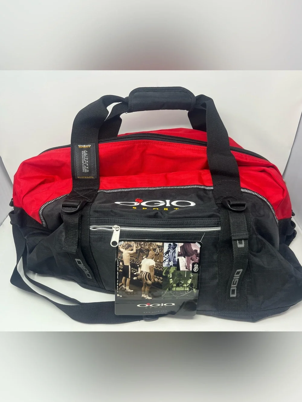 OGIO Sport Big Dome Duffel Bag Gym Travel Red Black 57 L NEW